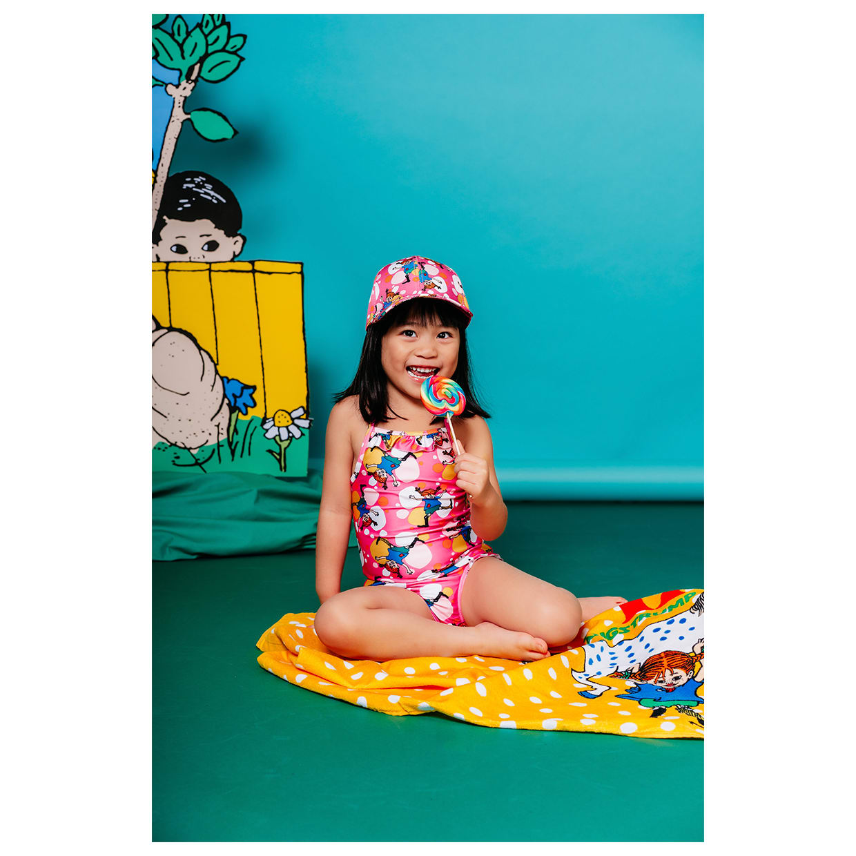 Pippi Pippi Longstocking Jippo Backpack Villekulla yellow | Martinex